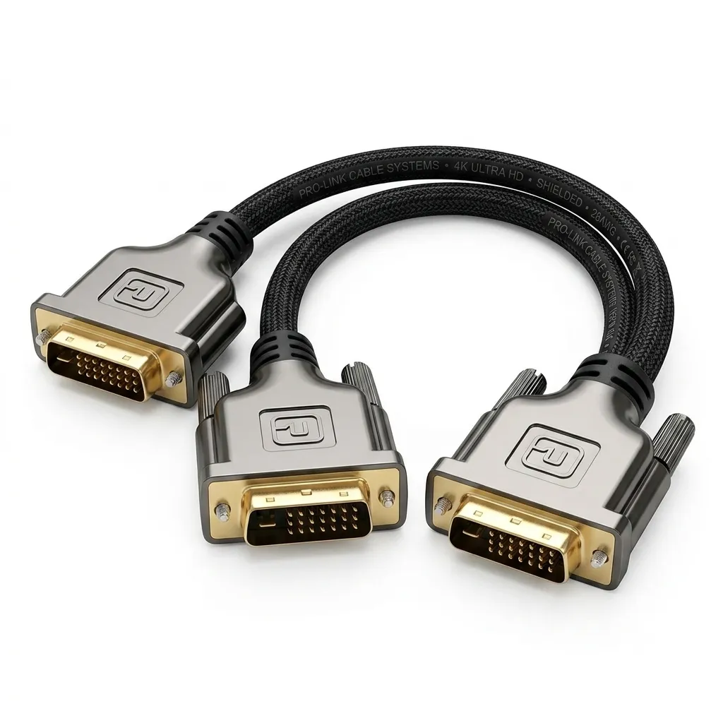 DMS-59 DVI Dual Head Connector Cable