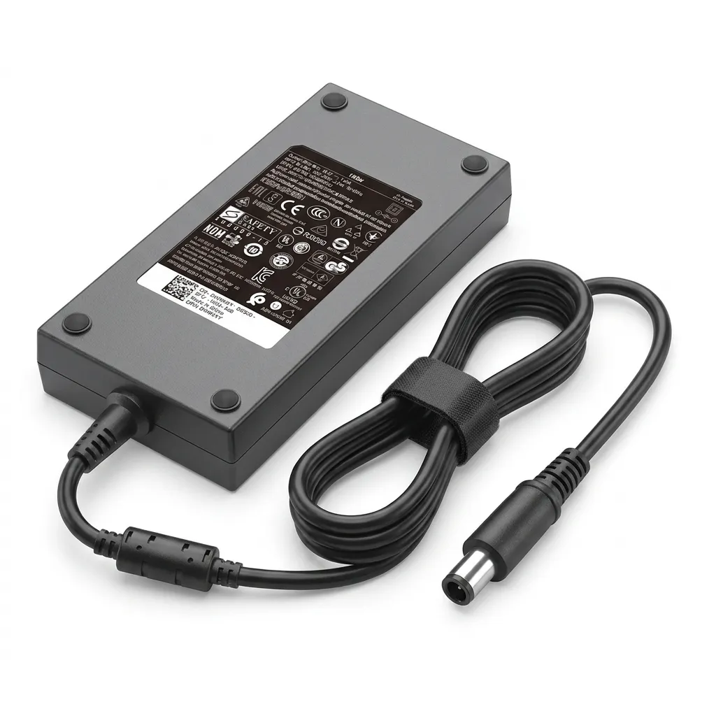 Dell 180W Adapter (Big Round Black Pin) 