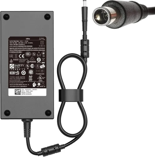 Dell 180W Adapter (Big Round Black Pin) 