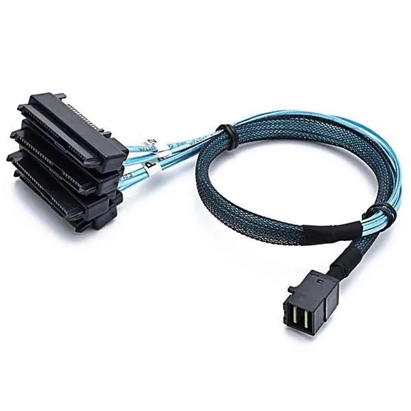 mini HDX4 to mini SASX4 Cable