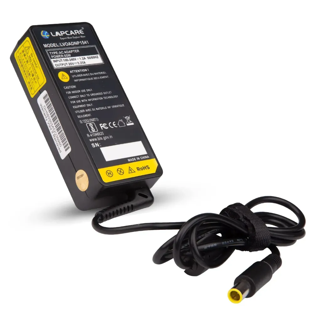 IBM 65W Small yellow pin Adapter  
