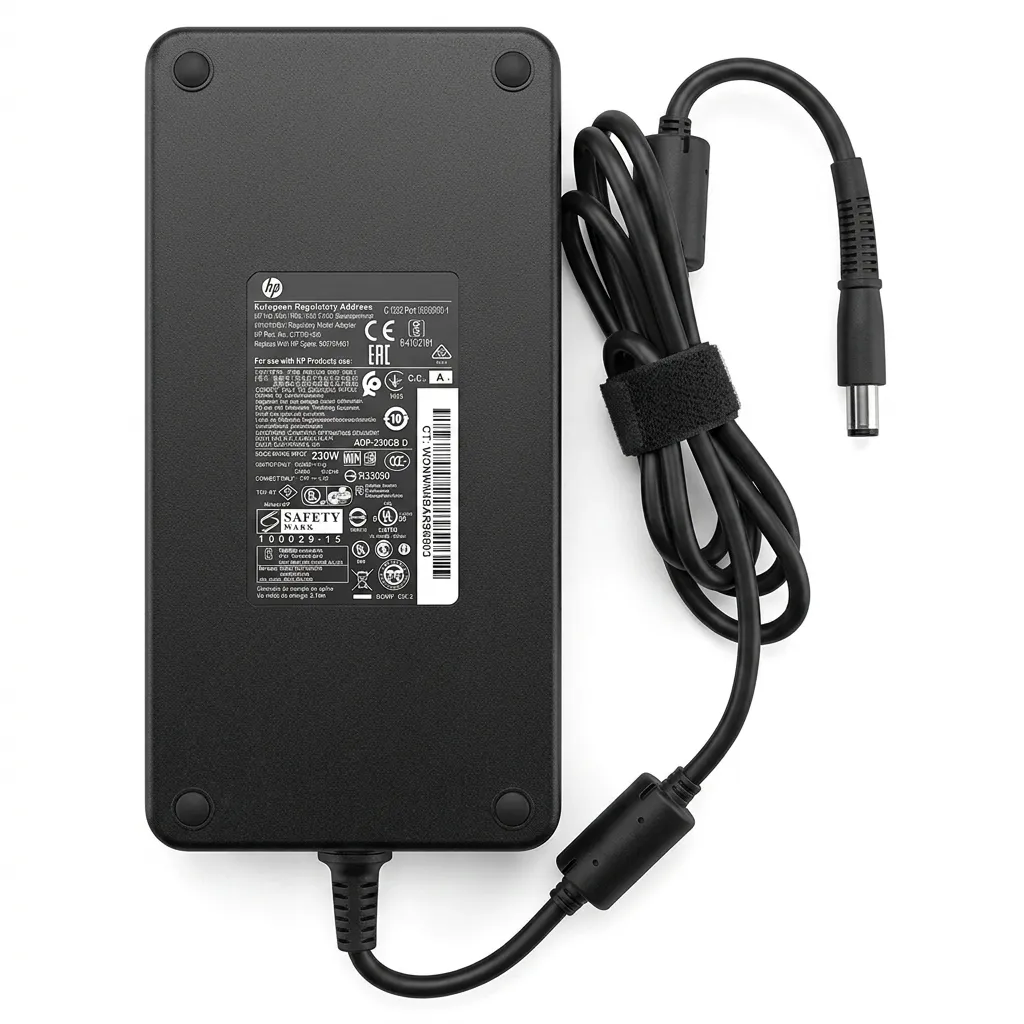 HP 230w Big round black pin Adapter 