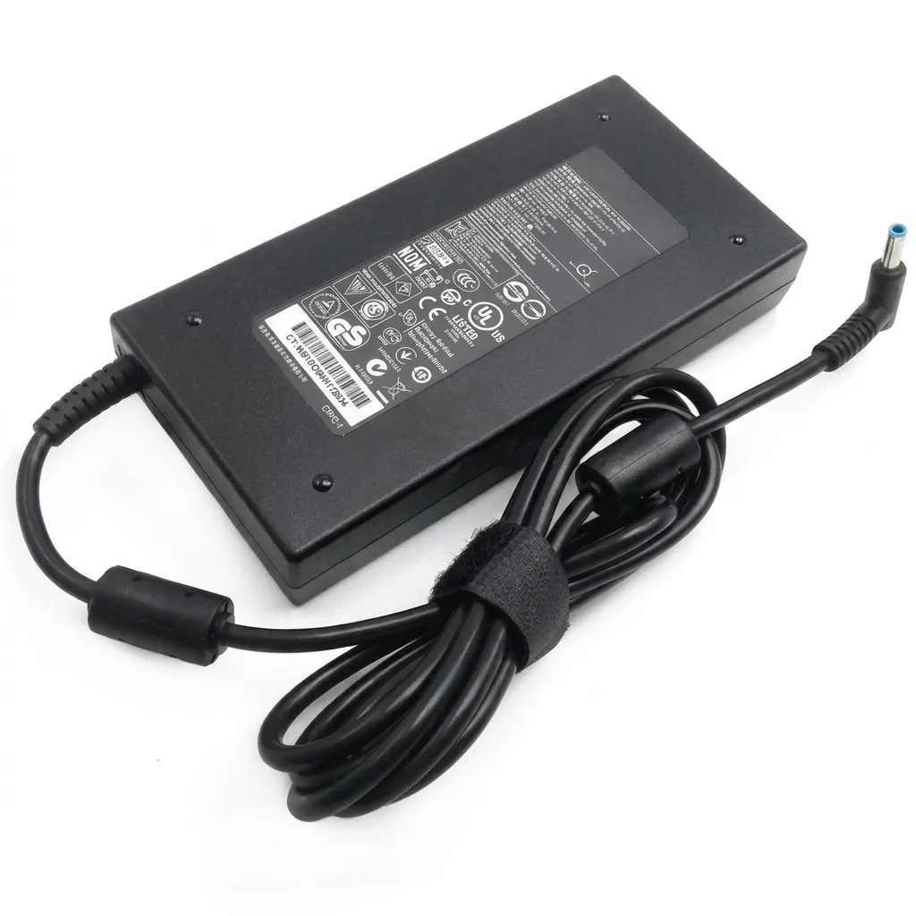 HP 150W Adapter (Small Round Blue Pin) 